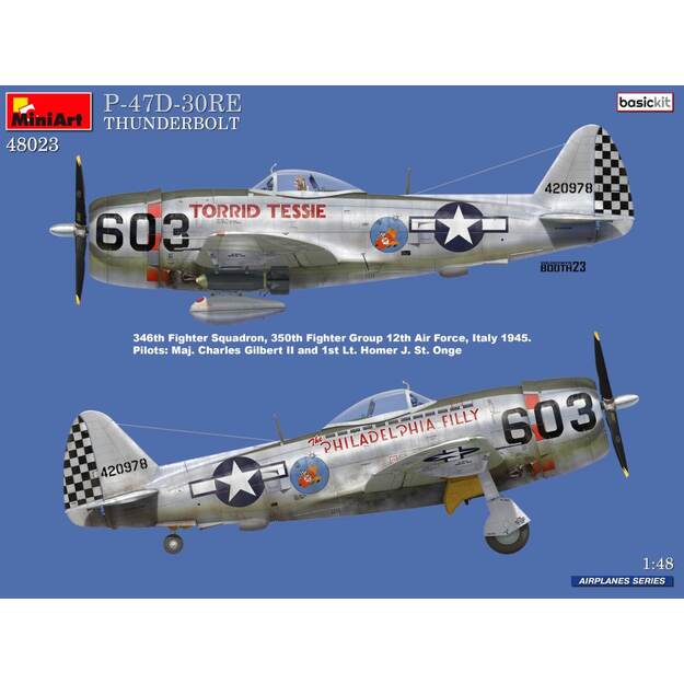 Miniart MA48023 - P-47D-30RE Thunderbolt. Basic Kit, 1/48