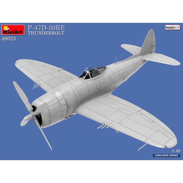 Miniart MA48023 - P-47D-30RE Thunderbolt. Basic Kit, 1/48