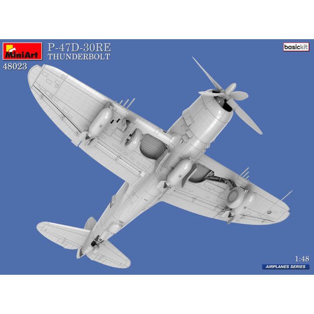 Miniart MA48023 - P-47D-30RE Thunderbolt. Basic Kit, 1/48