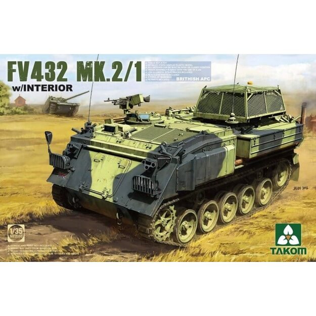 Takom TAK2066 -  British APC FV432 Mk. 2/1, 1/35