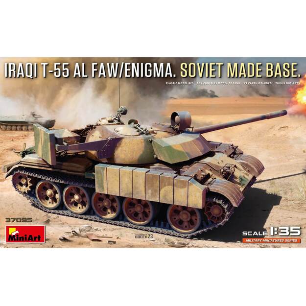 Miniart MI37095 - Iraqi T-55 Al Faw/Enigma. Soviet Made Base, 1/35