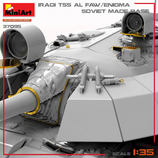 Miniart MI37095 - Iraqi T-55 Al Faw/Enigma. Soviet Made Base, 1/35