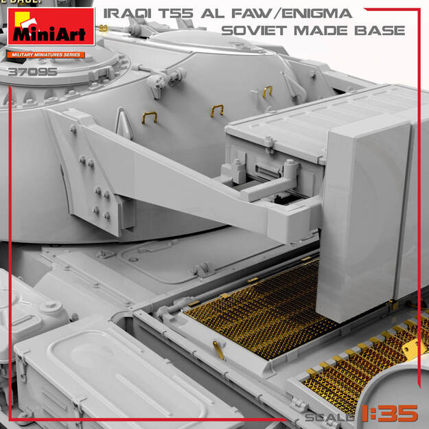 Miniart MI37095 - Iraqi T-55 Al Faw/Enigma. Soviet Made Base, 1/35