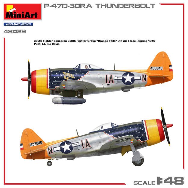 MiniArt MI48029 - P-47D-30RA Thunderbolt. Advanced Kit, 1/48