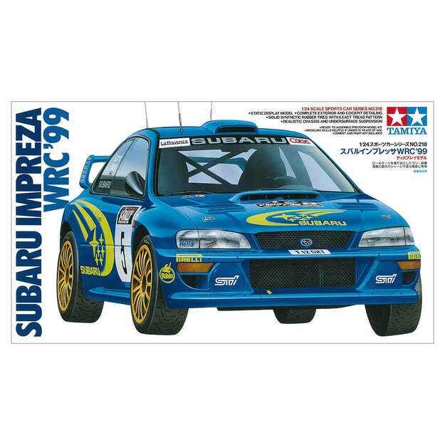 Tamiya TA24218 - Subaru Impreza WRC 1999, 1/24