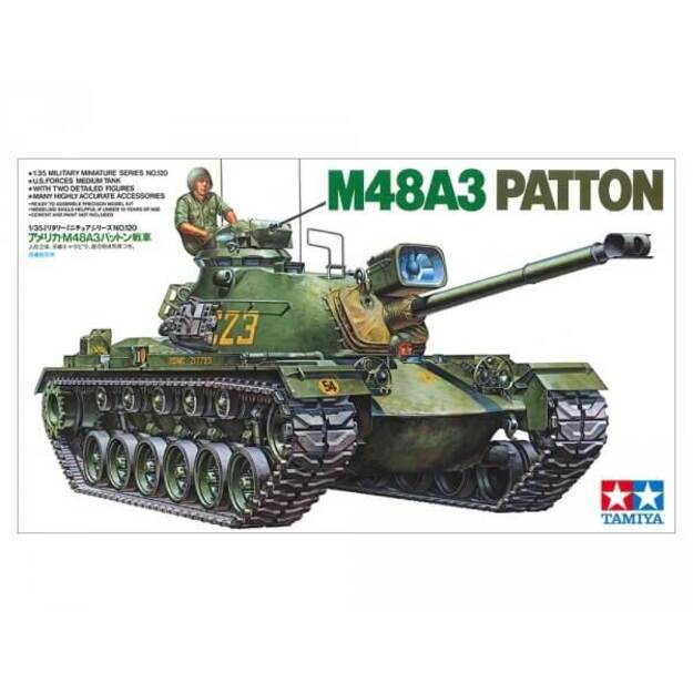 Tamiya TA35120 - U.S. M48A3 Patton Tank, 1/35