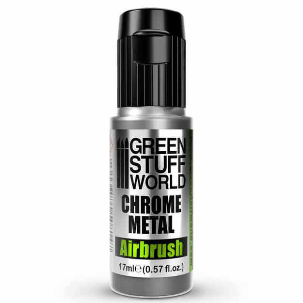 Green Stuff World 2455 - Chromo dažai aerografui, 17ml
