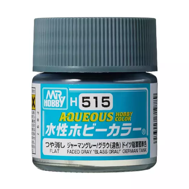 Mr.Hobby H515 - Aqueous Hobby Colors - Faded Gray "Blassgrau'', 10ml