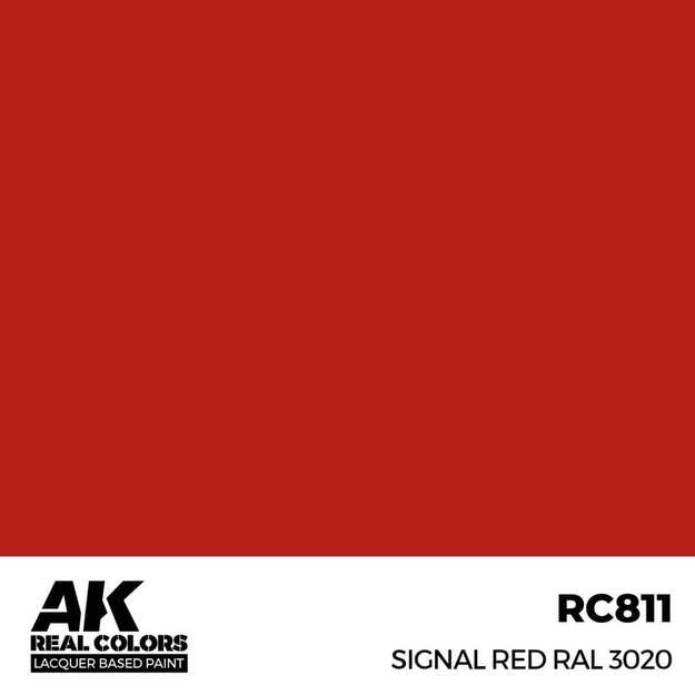 AK Interactive RC811 – Signal Red RAL 3020, 17ml