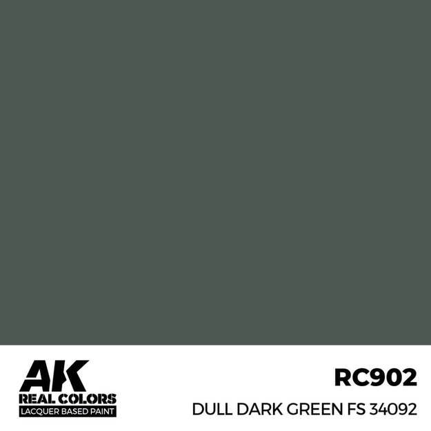 AK Interactive RC902 - Dull Dark Green FS 34092, 17ml