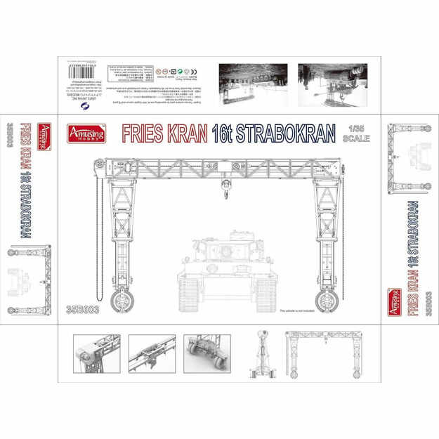 Amusing Hobby AH35B003 - Frieskran 16t Strabokran, 1/35 1