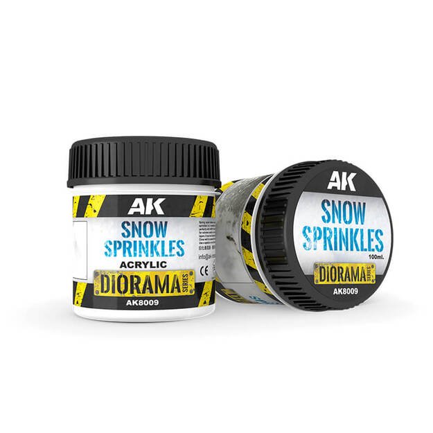 AK Interactive AK8009 - Snow Sprinkles (Acrylic), 100ml