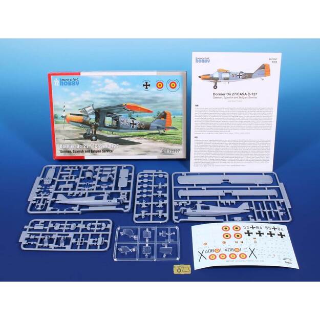 Special Hobby SH72327 - Dornier Do 27 German,Spanish And Belgian Service, 1/72