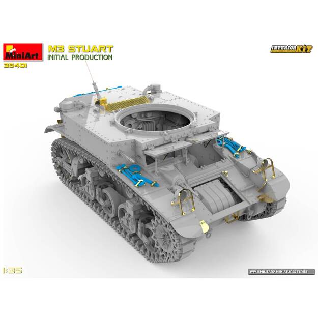 MiniArt MI35401 - M3 Stuart Initial Prod. Interior Kit, 1/35