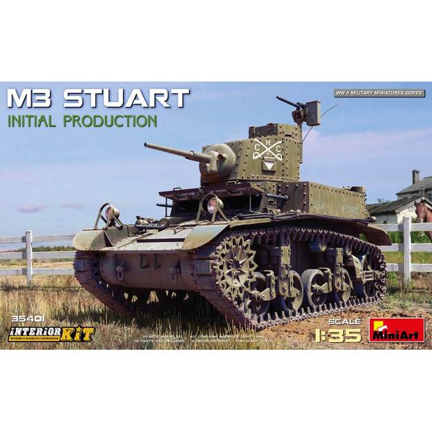 MiniArt MI35401 - M3 Stuart Initial Prod. Interior Kit, 1/35