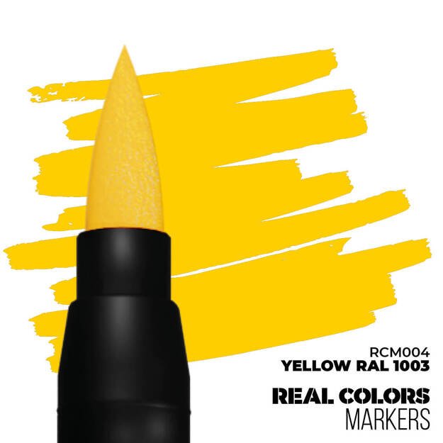 AK Interactive - RCM004 - Yellow RAL1003, markeris