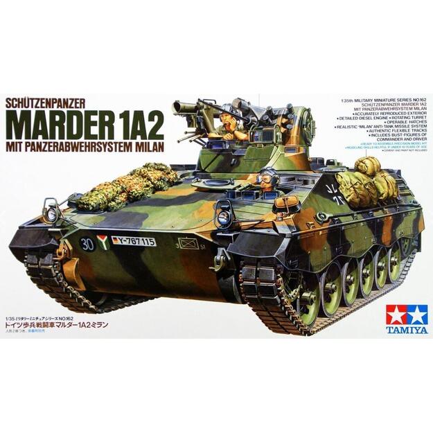 Tamiya TA35162 - Marder 1A2 - 2 figures, 1/35