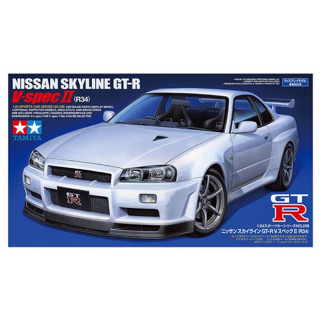 Tamiya TA24258 - Nissan Skyline GT-R V spec II, 1/24