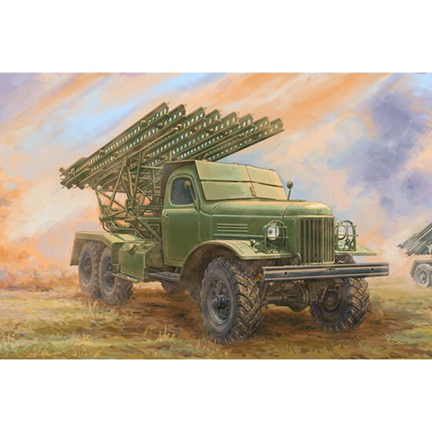 Trumpeter TR01075 -  Soviet 2B7 Multiple Rocket Launcher BM-13, 1/35