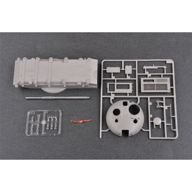 Trumpeter TR01550 - T-62 Mod.1975 (With KMT-6 Mine Plow), 1/35 4