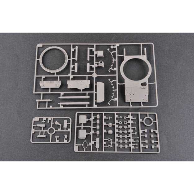 Trumpeter TR01550 - T-62 Mod.1975 (With KMT-6 Mine Plow), 1/35 5