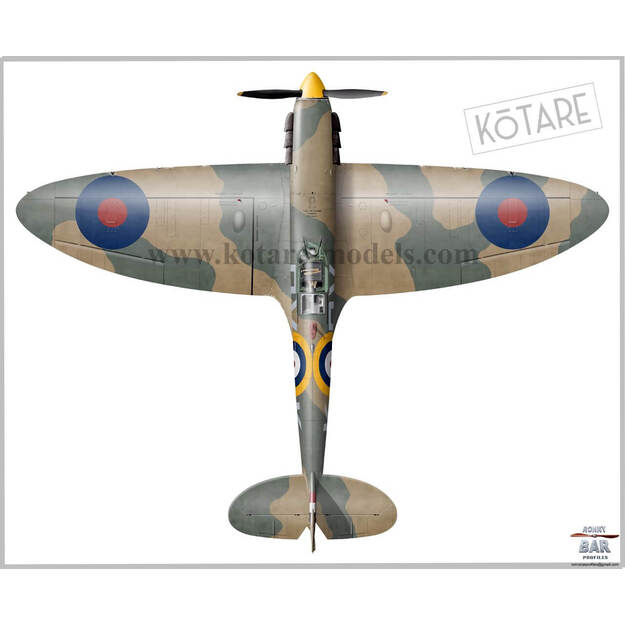 Kotare Models KTR32601 - Spitfire Mk.Ia "Brian Lane", 1/32 3