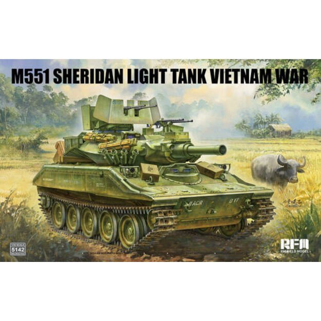 Ryefield Model RM5142 - M551 Light Tank SHERIDAN Vietnam War, 1/35
