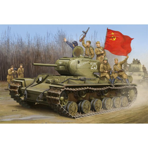 Trumpeter TR1566 - Soviet KV-1S Heavy Tank, 1/35