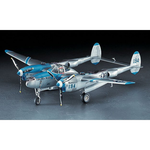 Hasegawa HG09101 - P-38J Lightning, 1/48