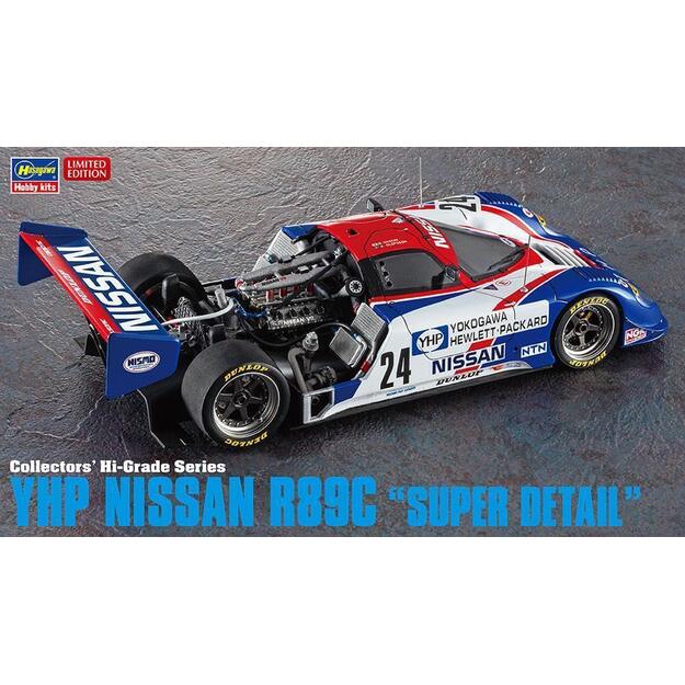 Hasegawa HG51154 - YHP Nissan R89C, Super Detail Anders Olofsson/Masahiro Hasemi, 1/24