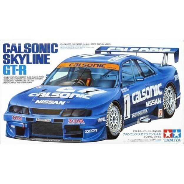 Tamiya TA24184 - Calsonic Skyline Gt-R (R33), 1/24