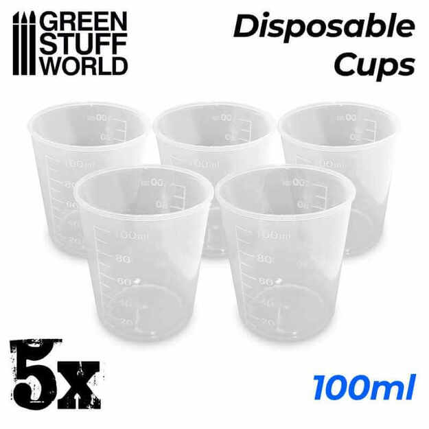 Green Stuff World 2453 - Maišymo Indelis – 100 ml (5 vnt.) 1