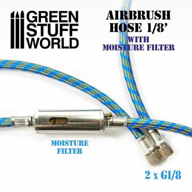 Green Stuff World 2599 - Aerografo žarna su drėgmės filtru 1