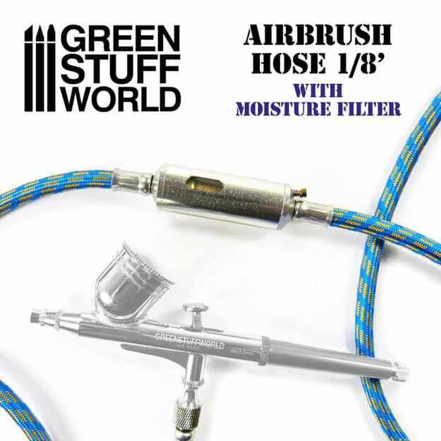 Green Stuff World 2599 - Aerografo žarna su drėgmės filtru 2