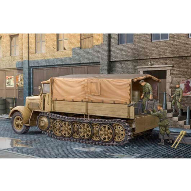 Trumpeter TR01507 -  German Sd.Kfz.7 Mittlere Zugkraftwagen 8t Late Version, 1/35