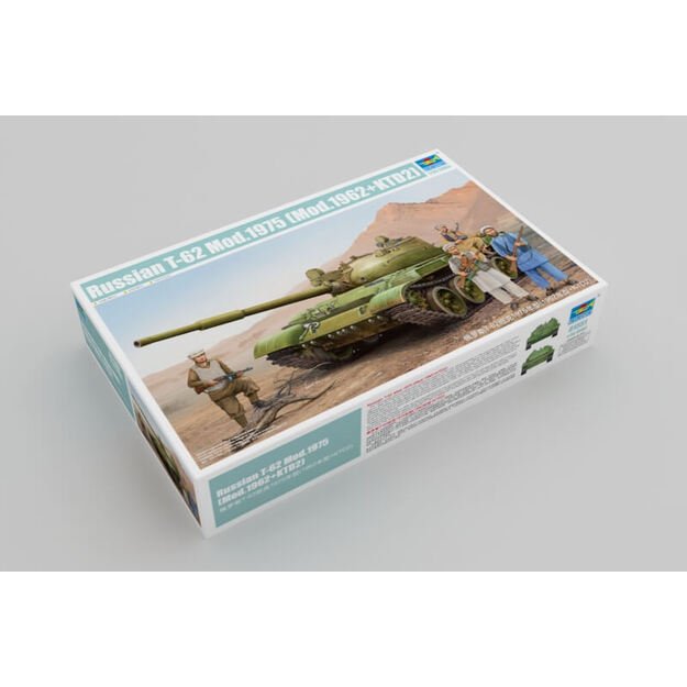 Trumpeter TR01551 - T-62 Mod.1975 (Mod.1962+KTD2), 1/35 1