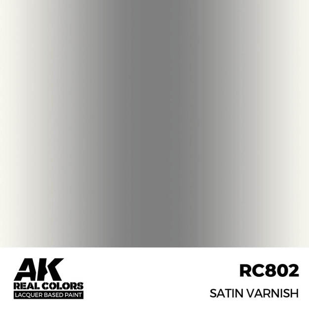 AK Interactive RC802 – Satin Varnish, 17ml